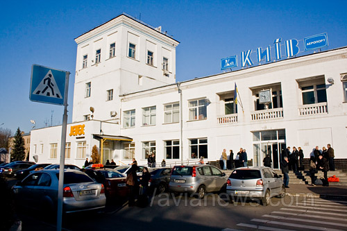 Старый терминал B аэропорта Киев Жуляны
