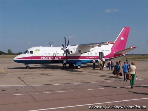 В мире остался один Ан-140, выполняющий коммерческие рейсы