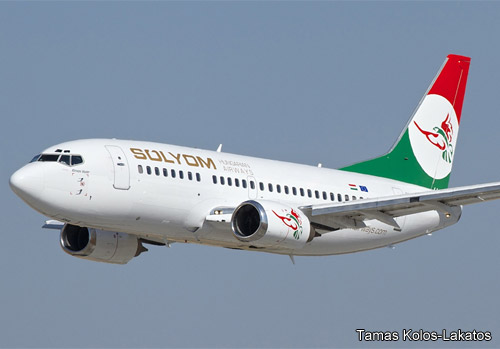  Boeing 737-500 Solyom Hungarian Airways 