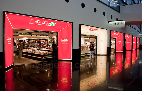 Супермаркет Spar, аэропорт Вена Швехат