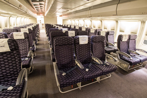 Салон Boeing 767 в Air Hollywood