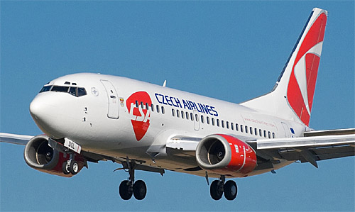 Czech Airlines Boeing 737 Чешские авиалинии