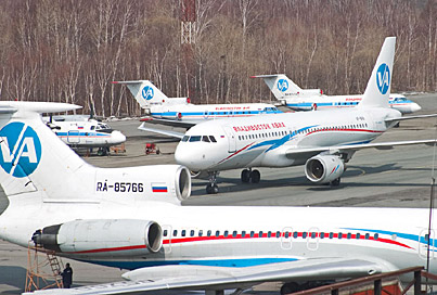 Владивосток Авиа. Vladivostok Air (XF) фото пресс-службы авиакомпании Владивосток Авиа