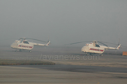 Air Koryo - вертолеты Ми-8