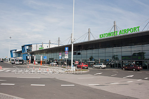 Аэропорт Катовице, фото терминала