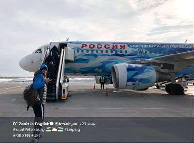Zenit перед вылетом