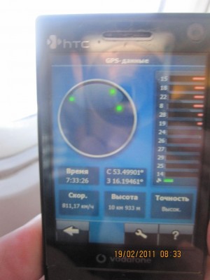 GPS в самолете