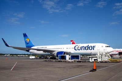 Boeing 767, авиакомпании Condor, на котором мне предстояло возвращаться во Франкфурт