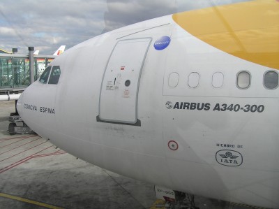 А340-300 Мадрид-Сан Пауло