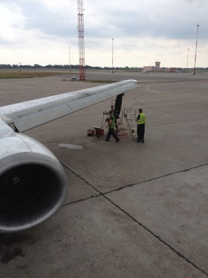 737-300 VV готовят к вылету