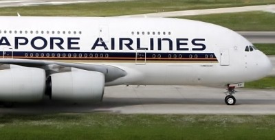 А 380 в аэропорту Цюриха