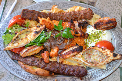 Mixed kebab
