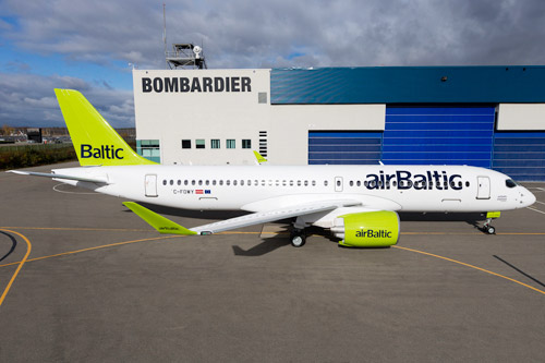 Bombardier CS300   airBaltic 