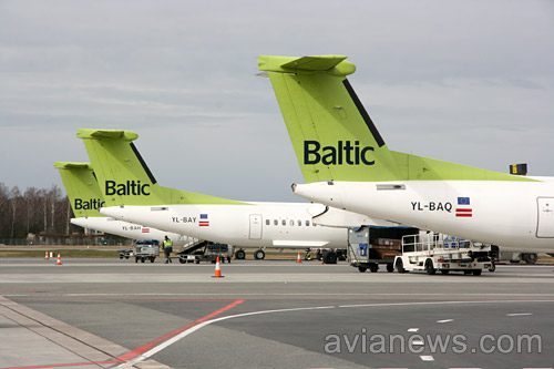 Самолеты авиакомпании airBaltic