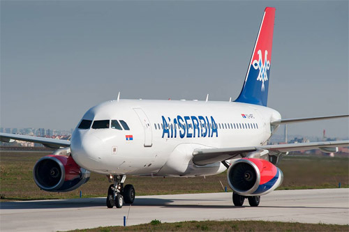 Авиакомпания Air Serbia перенесла на неопределенное время запуск рейсов Белград-Киев