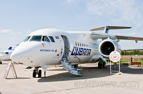 Ан-158 авиакомпании Cubana