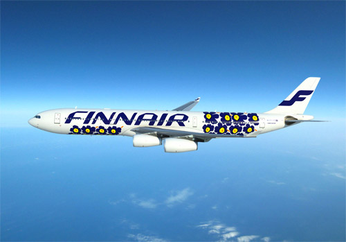 Авиакомпания Finnair намерена украсить свои самолеты узорами финского дома моды Marimekko.