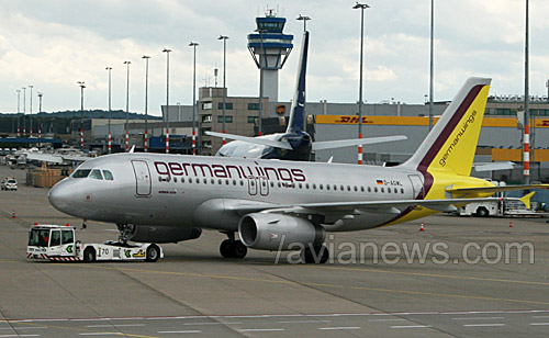 Самолет авиакомпании Germanwings