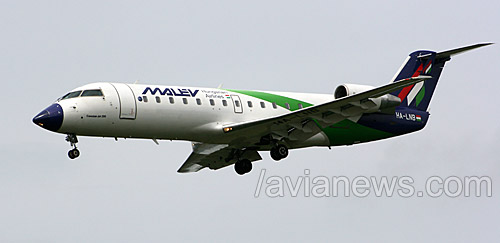 Венгерская авиакомпания Malev 3 февраля в 6 утра приняла решение остановить полеты. Последний рейс MA745 был выполнен в Будапешт из Хельсинки.