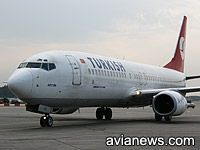 Из-за акции протеста против закона, запрещающего забастовки, Turkish Airlines отменила две сотни рейсов