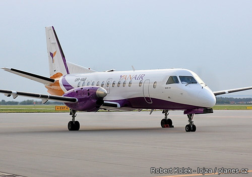 Самолет Saab 340 авиакомпании Yanair
