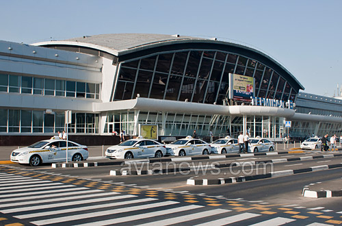 Терминал B в аэропорту Борисполь
