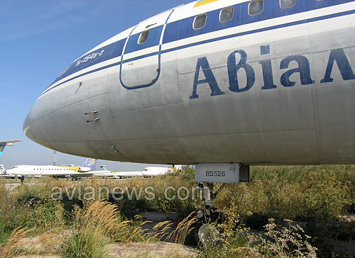 Air Ukraine Tu-154 plane