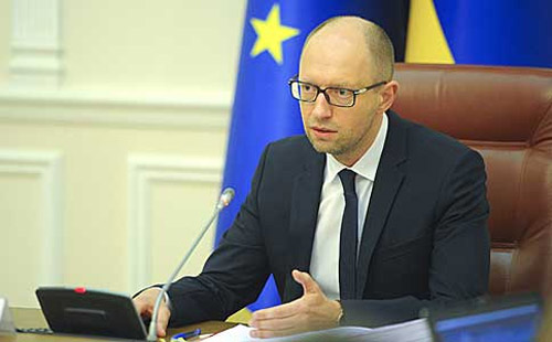 Премьер-министр Украины Арсений Яценюк