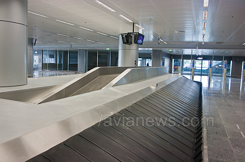 Luggage belt Borispol Airport