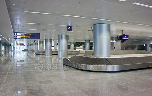 Luggage belt Borispol Airport