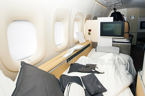Boeing 747-800 Lufthansa first class