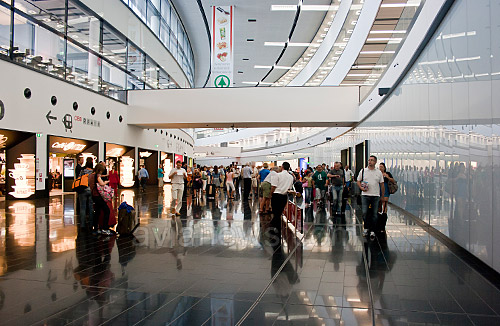 Arrival hall, Vienna Schwechat Airport