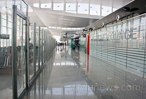 Departure hall, Wroclaw Airport