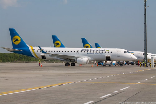 Embraer 190LR (UR-EMD) МАУ