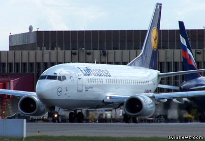 Новый регулярный авиарейс между столицами России и Германии Lufthansa планирует выполнять 1 раз в неделю // фото: Максим Максимов