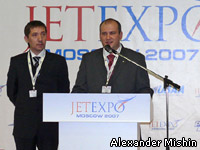 "Выставка JetExpo является отражением того, что происходит на отечественном рынке деловой авиации", - Александр Евдокимов