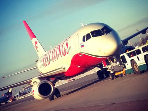 Авиакомпания Red Wings получила первый из трех заказанных самолетов Сухой Суперджет 100 (SSJ 100, бортовой номер RA-89021)