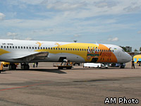 MD-82 "Розы Ветров" в ливрее "по народным мотивам"
