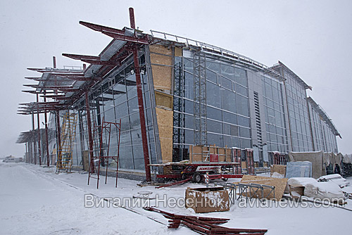 Новый терминал в аэропорту Киев Жуляны