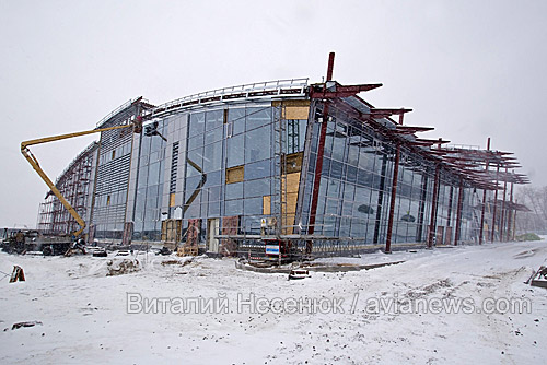 Новый терминал в аэропорту Киев Жуляны