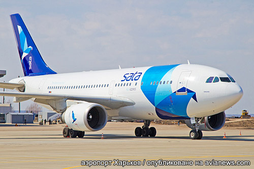 Airbus A310 SATA International в аэропорту Харьков