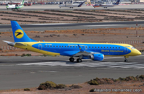            Embraer 190    UR-EMC, UE-EMD  UR-EME