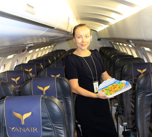 Стюардесса Yanair