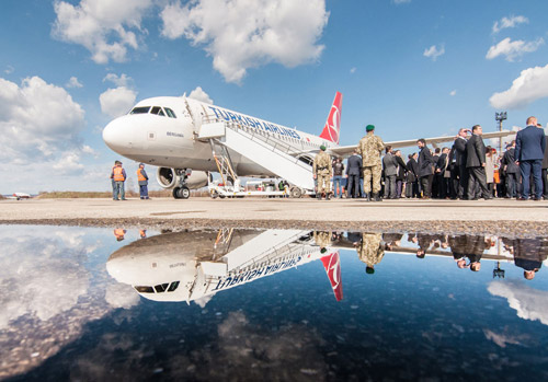Turkish Airlines - первый рейс в Ивано-Франковск