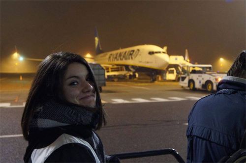 Самолет Ryanair в аэропорту