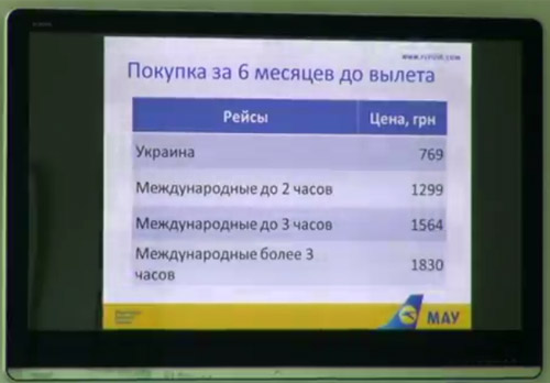 Житомир.info: МАУ 11 мая ввели новый тариф, который значительно снизил цены на внутренние и международные рейсы