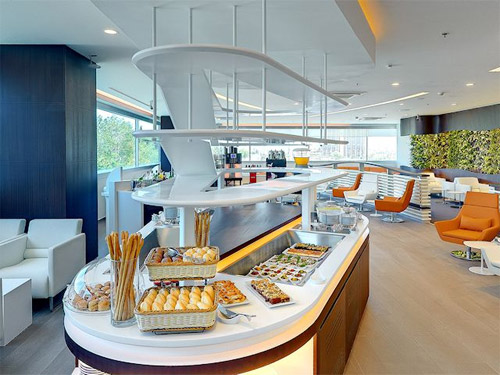 SkyTeam Lounge в аэропорту Стамбула имени Ататюрка