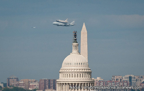  Boeing 747 Shuttle Carrier Aircraft   Discovery    
