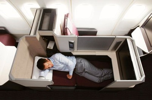 Бизнес класс в Boeing 787 JAL