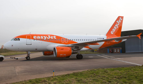 Новая ливрея easyJet